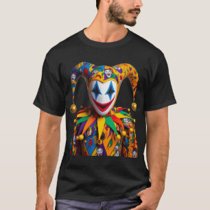 Joker Clown-Kostümhemd - einzigartiges Design T-Shirt