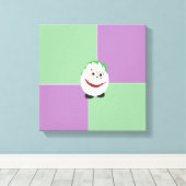 Joker Ei Wrapped Canvas Leinwanddruck (Insitu (Holzboden))