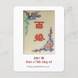 Joker - Erläuternde Karte