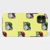 Joker farbige Hüte gelb Case-Mate iPhone Hülle (Rückseite (Horizontal))