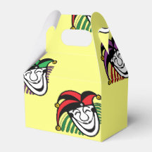 Joker farbige Hüte gelb