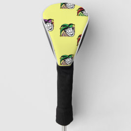 Joker farbige Hüte gelb Golf Headcover