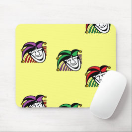 Joker farbige Hüte gelb Mousepad