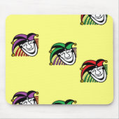 Joker farbige Hüte gelb Mousepad (Vorne)