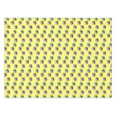 Joker farbige Hüte gelb Tischdecke (Vorderseite (Horizontal))