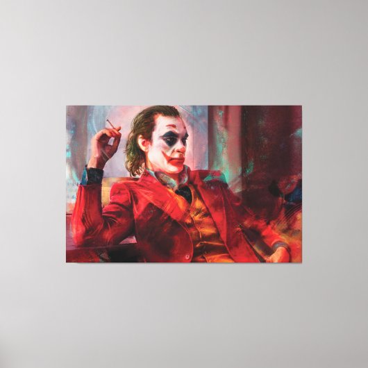 Joker Film Premium Wrapped Canvas (Gloss) Leinwanddruck (Vorderseite)
