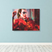 Joker Film Premium Wrapped Canvas (Gloss) Leinwanddruck (Insitu (Holzboden))