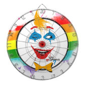 Joker gegenüber Creative Dart Board Dartscheibe (vorne)