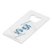 Joker Geldbeutel Flaschenöffner (Rückseite Schrägansicht)