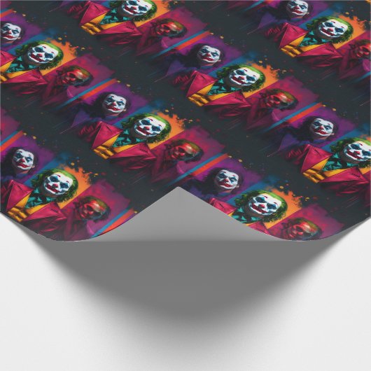Joker Geschenkpapier (Ecke)