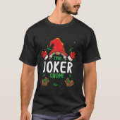 Joker Gnome Matching Family Group Christmas Pajama T-Shirt (Vorderseite)
