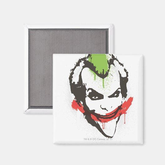 Joker Graffiti Magnet (Vorderseite/Rückseite)