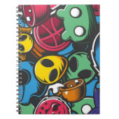 Joker Graffiti Notizblock (Vorderseite)