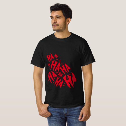 Joker Ha ha T-Shirt (Vorne ganz)