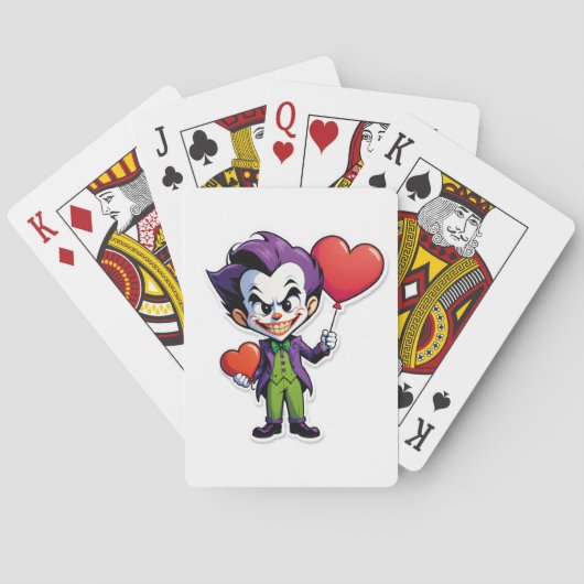 Joker in Liebe Spielkarten (Rückseite)