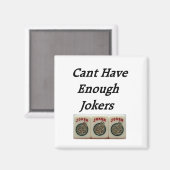 JOKER IN MAH-JONGG MAGNET (Vorderseite/Rückseite)