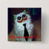 Joker-Katze Button (Vorderseite)