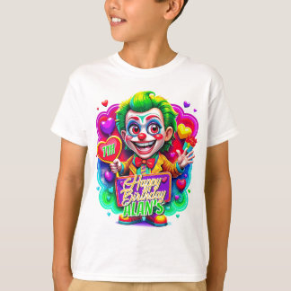 Joker Klawn Geburtstag Kindergeschenke Illustratio T-Shirt