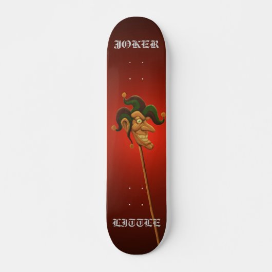 Joker-kleiner Spaßvogel Skateboard (Vorne)