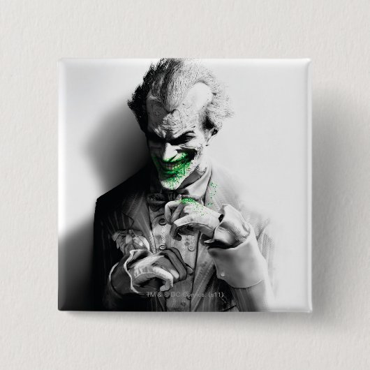 Joker Kunst Button (Vorderseite)