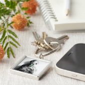 Joker Kunst Schlüsselanhänger (Seite)