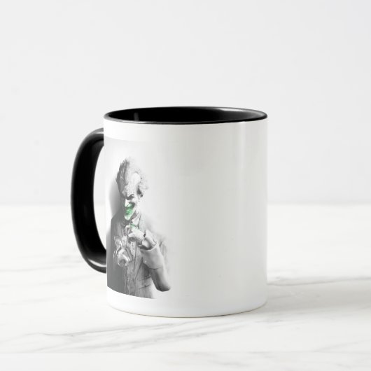 Joker Kunst Tasse (Vorderseite Links)