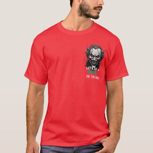 Joker Lächeln Shirt Design (Vorderseite)