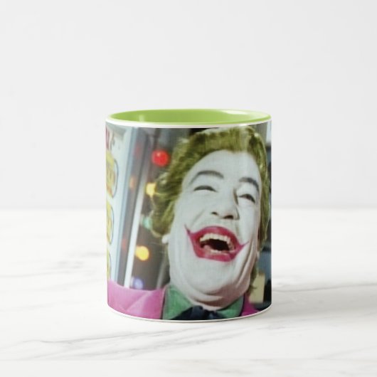 Joker - Lachen 4 Zweifarbige Tasse (Mittel)