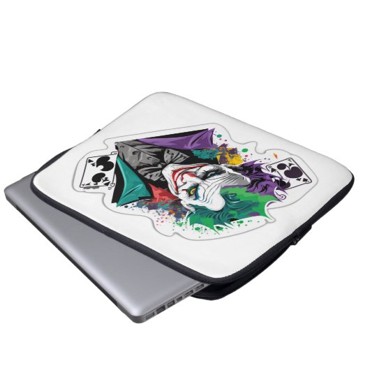 Joker Laptop Sleeve (Vorne Knopf)