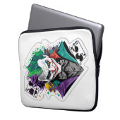 Joker Laptop Sleeve (Vorderseite Links)