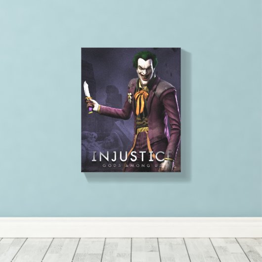 Joker Leinwanddruck (Insitu (Holzboden))