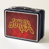 Joker Metall Brotdose (Rückseite)