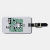 Joker mit Golfclub Gepäckanhänger (Vorderseite horizontal)