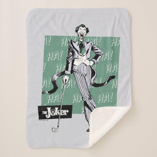 Joker mit Golfclub Sherpadecke (Vorderseite)