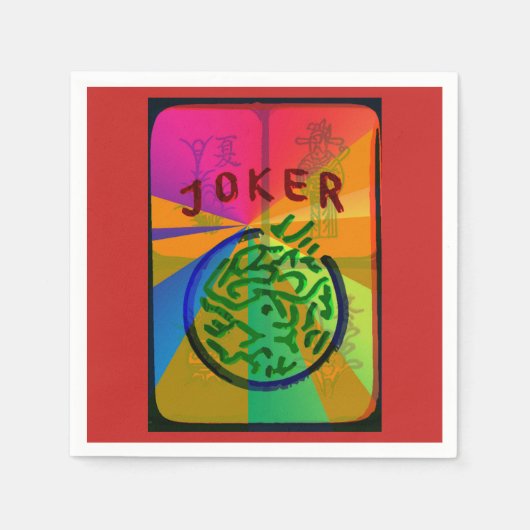 Joker Napkin Serviette (Vorderseite)