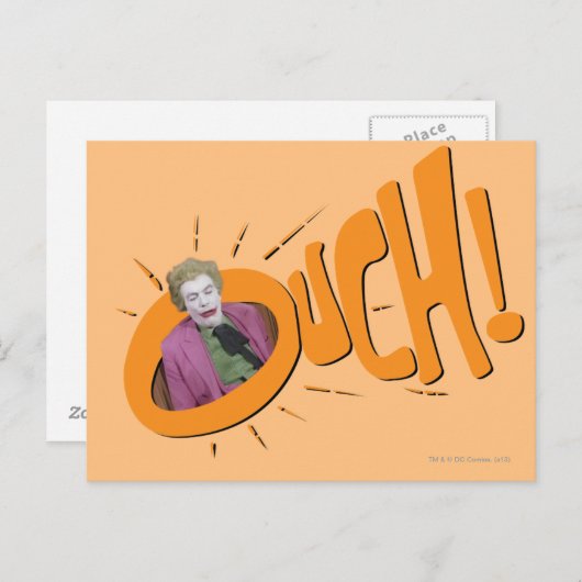 Joker OUCH! Postkarte (Vorne/Hinten)