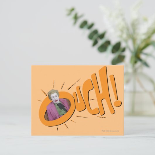 Joker OUCH! Postkarte (Stehend Vorderseite)