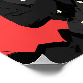 Joker persona 5 art poster print (Ecke)