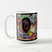 Joker Pop Art Spezialität Kaffeetasse (Links)