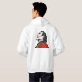 Joker Print Hoodie (Schwarz voll)