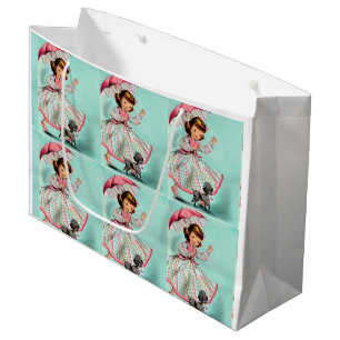 Joker-Pudel-Geschenk-Tasche Große Geschenktüte