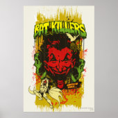 Joker Retro Comic Book Montage Poster (Vorne)