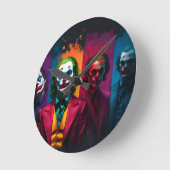 Joker Runde Wanduhr (Winkel)