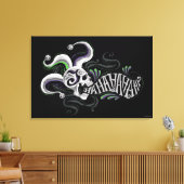 Joker-Schädel der Selbstmord-Gruppe-| - Haha Leinwanddruck (Insitu (Wohnzimmer))