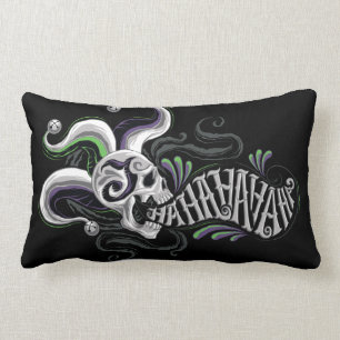 Joker-Schädel der Selbstmord-Gruppe- - Haha Lendenkissen