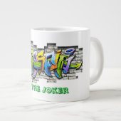 JOKER SEIN Jumbo-Tasse (Vorderseite Rechts)