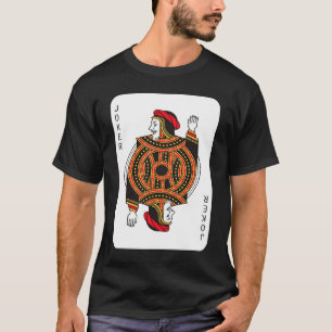 Joker-Spielkarte Halloween-Kostüm T-Shirt