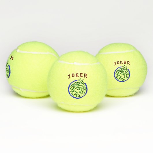 Joker-Tennis-Ball Milliamperestunde Jongg Tennisbälle (Multi)