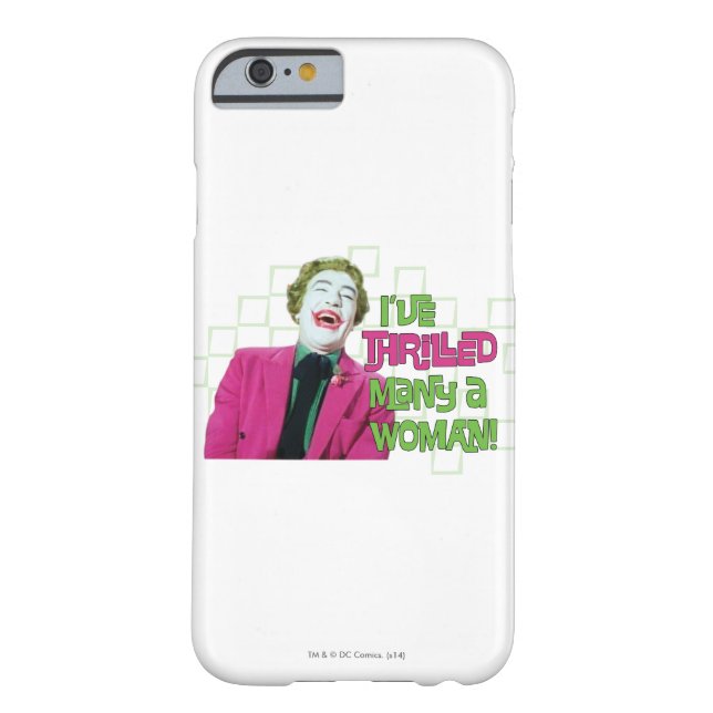 Joker - Thrill Case-Mate iPhone Hülle (Rückseite)