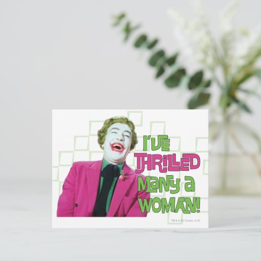 Joker - Thrill Postkarte (Stehend Vorderseite)